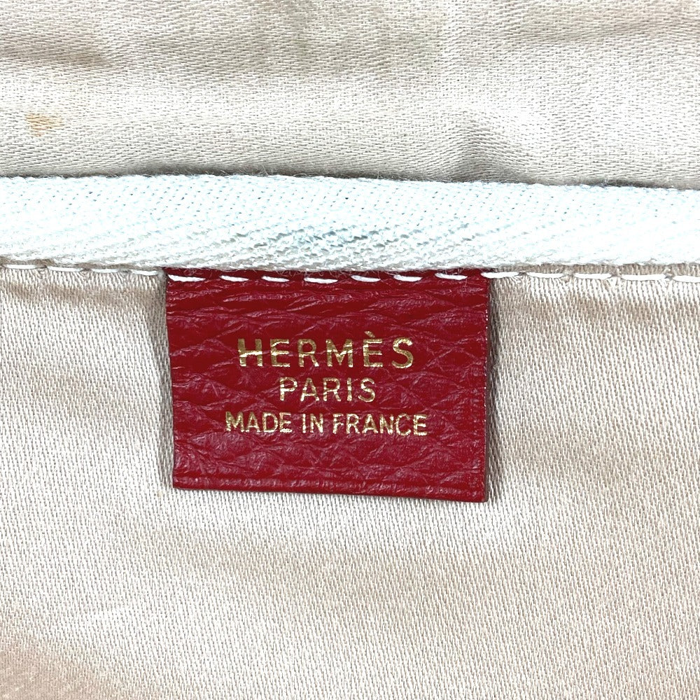 HERMES Victoria 60 Victoria 60 Bolsa Bolsa de viaje Bolsa de viaje Bolsa Boston Toile Ash Unisex Rojo