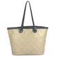 Chanel A92211 di Jalan Matelasse Bicolor Bag Tote Bag Tote Beg Bag Kulit Kulit Ladies Beige