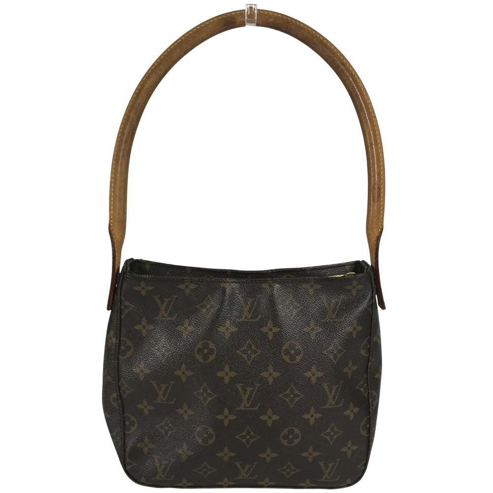 LOUIS VUITTON M51146 モノグラム ルーピングMM ルーピング　MM カバン 肩掛け ショルダーバッグ モノグラムキャンバス レディース ブラウン