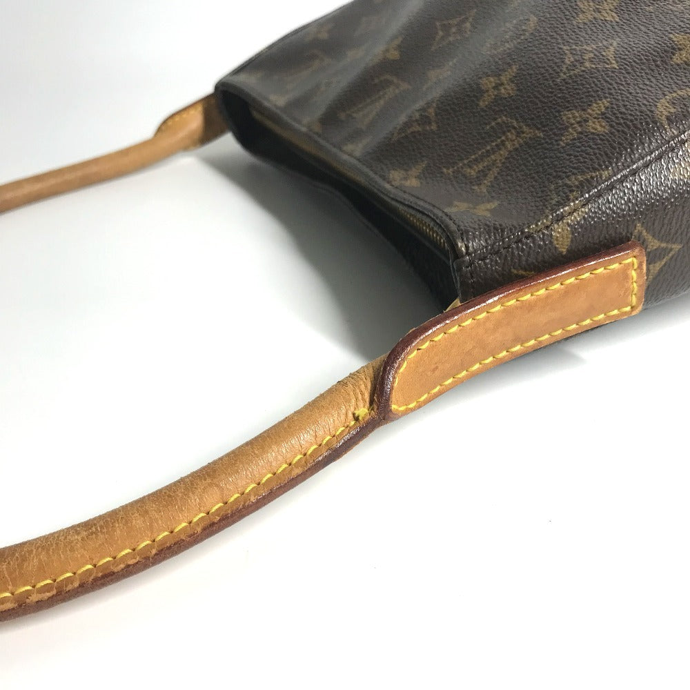 LOUIS VUITTON M51146 モノグラム ルーピングMM ルーピング　MM カバン 肩掛け ショルダーバッグ モノグラムキャンバス レディース ブラウン