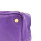 PRADA Logo Canapa Bag Tote Bag Handbag Canvas Unisex Purple