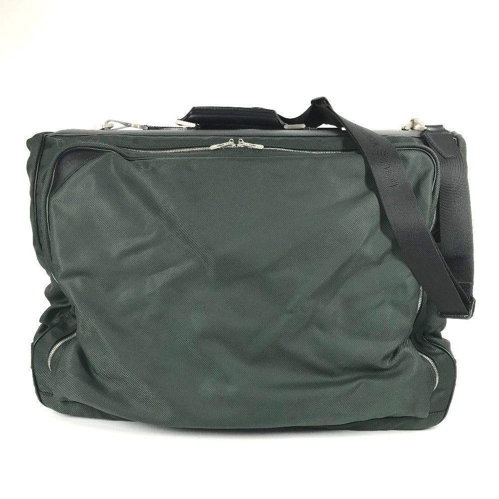 LOUIS VUITTON M30704 Taiga Portable Cinq Center Bag Boston Bag Estuche para ropa Bolso 2WAY Bolso de hombro Bolso Cuero/Nylon Unisex Epicea Caqui