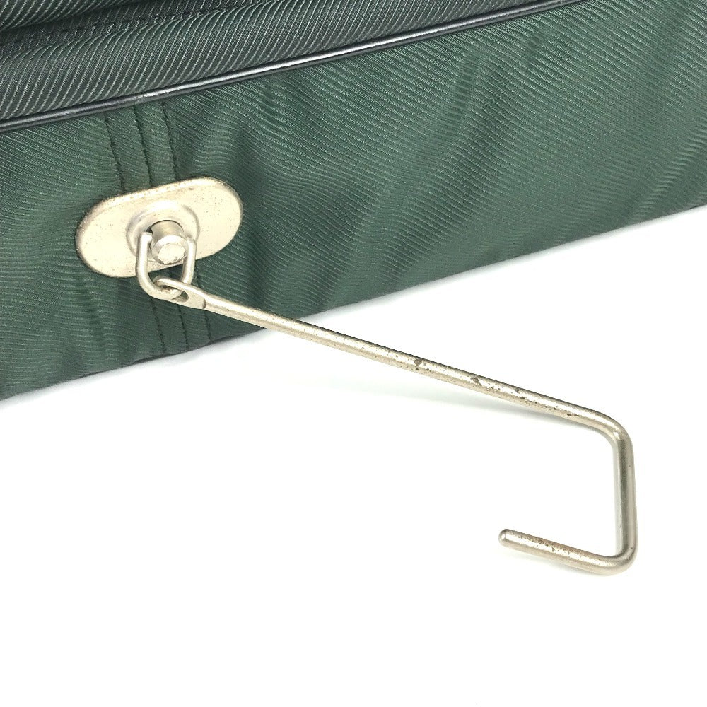 LOUIS VUITTON M30704 Taiga Portable Cinq Center Bag Boston Bag Estuche para ropa Bolso 2WAY Bolso de hombro Bolso Cuero/Nylon Unisex Epicea Caqui