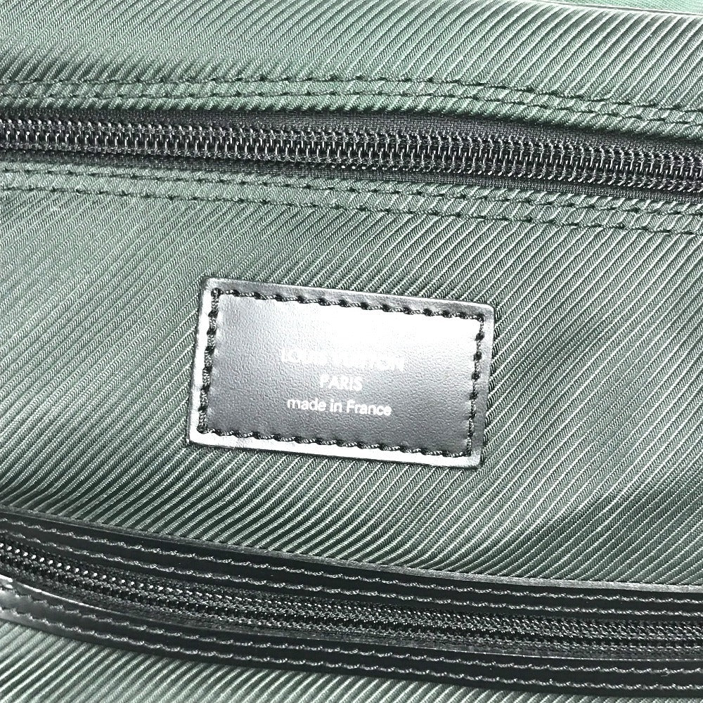 LOUIS VUITTON M30704 Taiga Portable Cinq Center Bag Boston Bag Estuche para ropa Bolso 2WAY Bolso de hombro Bolso Cuero/Nylon Unisex Epicea Caqui