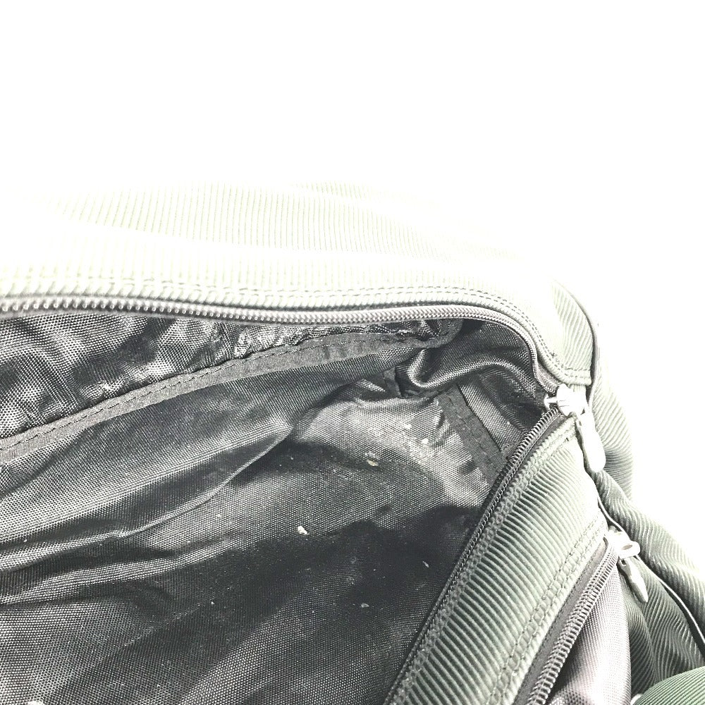 LOUIS VUITTON M30704 Taiga Portable Cinq Center Bag Boston Bag Estuche para ropa Bolso 2WAY Bolso de hombro Bolso Cuero/Nylon Unisex Epicea Caqui