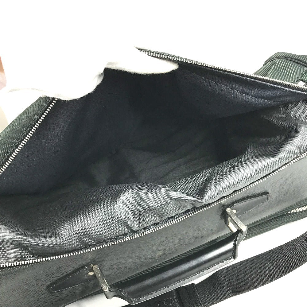 LOUIS VUITTON M30704 Taiga Portable Cinq Center Bag Boston Bag Estuche para ropa Bolso 2WAY Bolso de hombro Bolso Cuero/Nylon Unisex Epicea Caqui