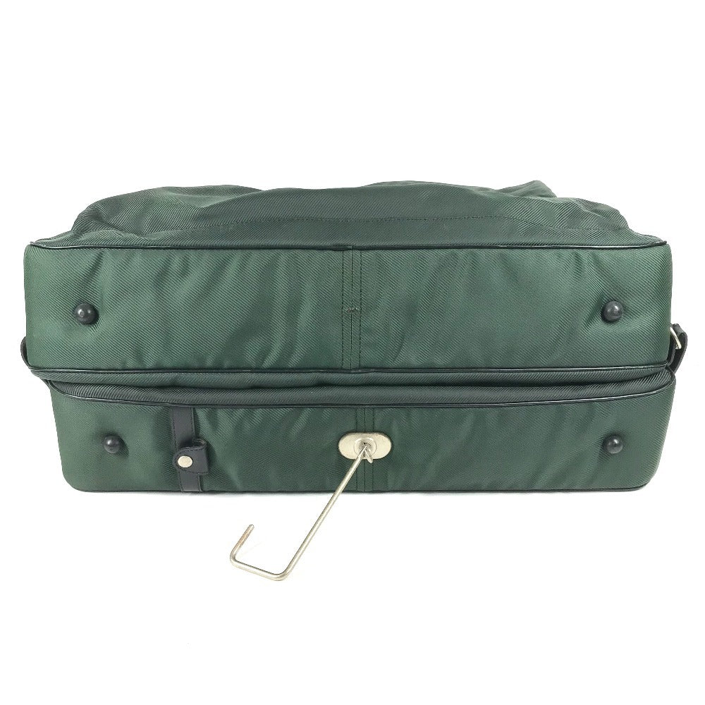 LOUIS VUITTON M30704 Taiga Portable Cinq Center Bag Boston Bag Estuche para ropa Bolso 2WAY Bolso de hombro Bolso Cuero/Nylon Unisex Epicea Caqui