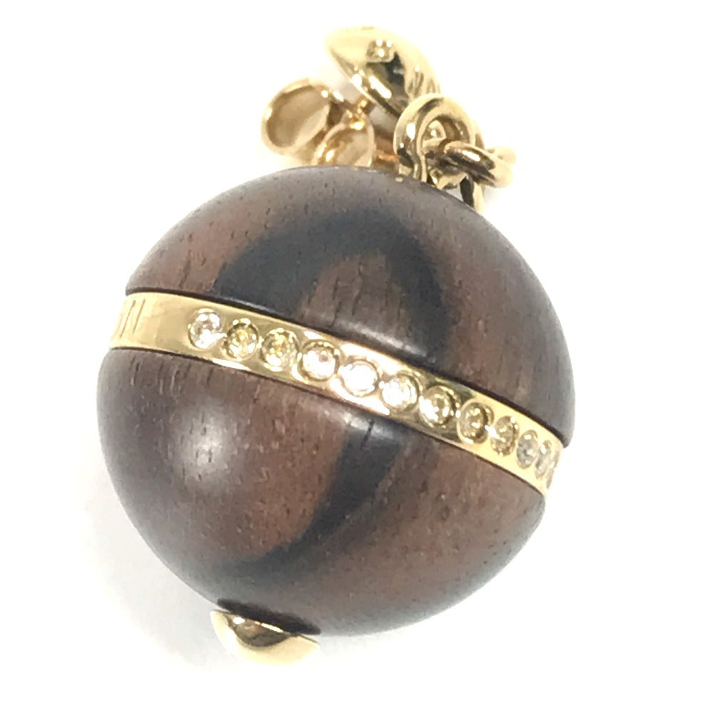 LOUIS VUITTON M66398 로고 라인스톤 액세서리 Boucle Doreille 마그네틱 보아 귀걸이 메탈 여성용 골드