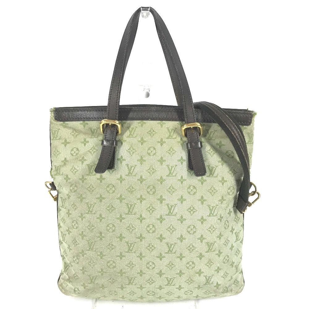Louis vuitton m92209 monogram mini francoise beg tote beg 2way beg bahu bahu beg tangan monogram mini kanvas unisex khaki