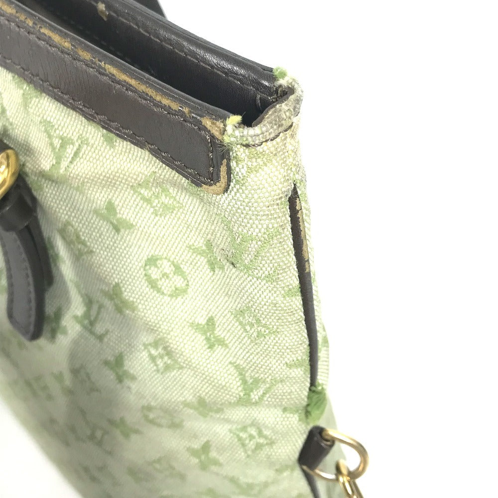 Louis vuitton m92209 monogram mini francoise beg tote beg 2way beg bahu bahu beg tangan monogram mini kanvas unisex khaki