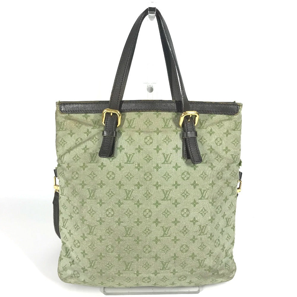 Louis vuitton m92209 monogram mini francoise beg tote beg 2way beg bahu bahu beg tangan monogram mini kanvas unisex khaki