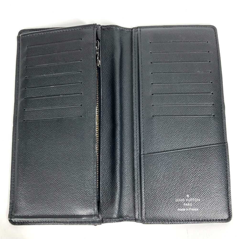 LOUIS VUITTON M61697 Monogram Eclipse Portefeuille Brother Bifold Wallet Long Wallet Long Wallet Monogram Eclipse Canvas Men's Black