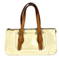 Louis Vuitton M93508 Monogram Vernis Rosewood Avenue Beg Tote Bag Bahu Tangan Monogram Vernis Canvas Wanita Perle White