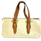Louis Vuitton M93508 Monogram Vernis Rosewood Avenue Beg Tote Bag Bahu Tangan Monogram Vernis Canvas Wanita Perle White