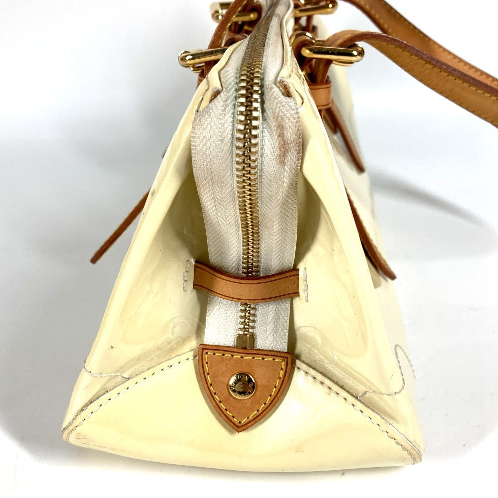 Louis Vuitton M93508 Monogram Vernis Rosewood Avenue Beg Tote Bag Bahu Tangan Monogram Vernis Canvas Wanita Perle White