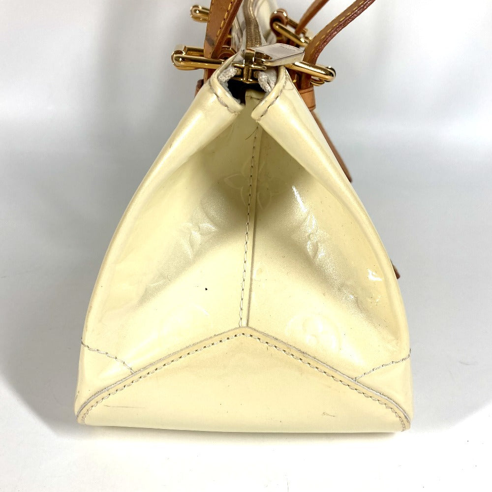 Louis Vuitton M93508 Monogram Vernis Rosewood Avenue Beg Tote Bag Bahu Tangan Monogram Vernis Canvas Wanita Perle White