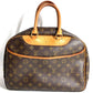 Louis Vuitton M47270 Monogram Deauville Bag Tote Bag Bag Monogram kanvas Unisex Brown
