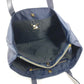 FENDI Vintage FF Logo Extra Large Bag Tote Bag Shoulder Bag Nylon Unisex Navy