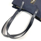 FENDI Vintage FF Logo Extra Large Bag Tote Bag Shoulder Bag Nylon Unisex Navy
