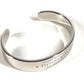 TIFFANY&Co. Diamond Diamond Return to Tiffany Narrow Cuff Bangle Accessory Bracelet Bangle AG925 Women's Silver