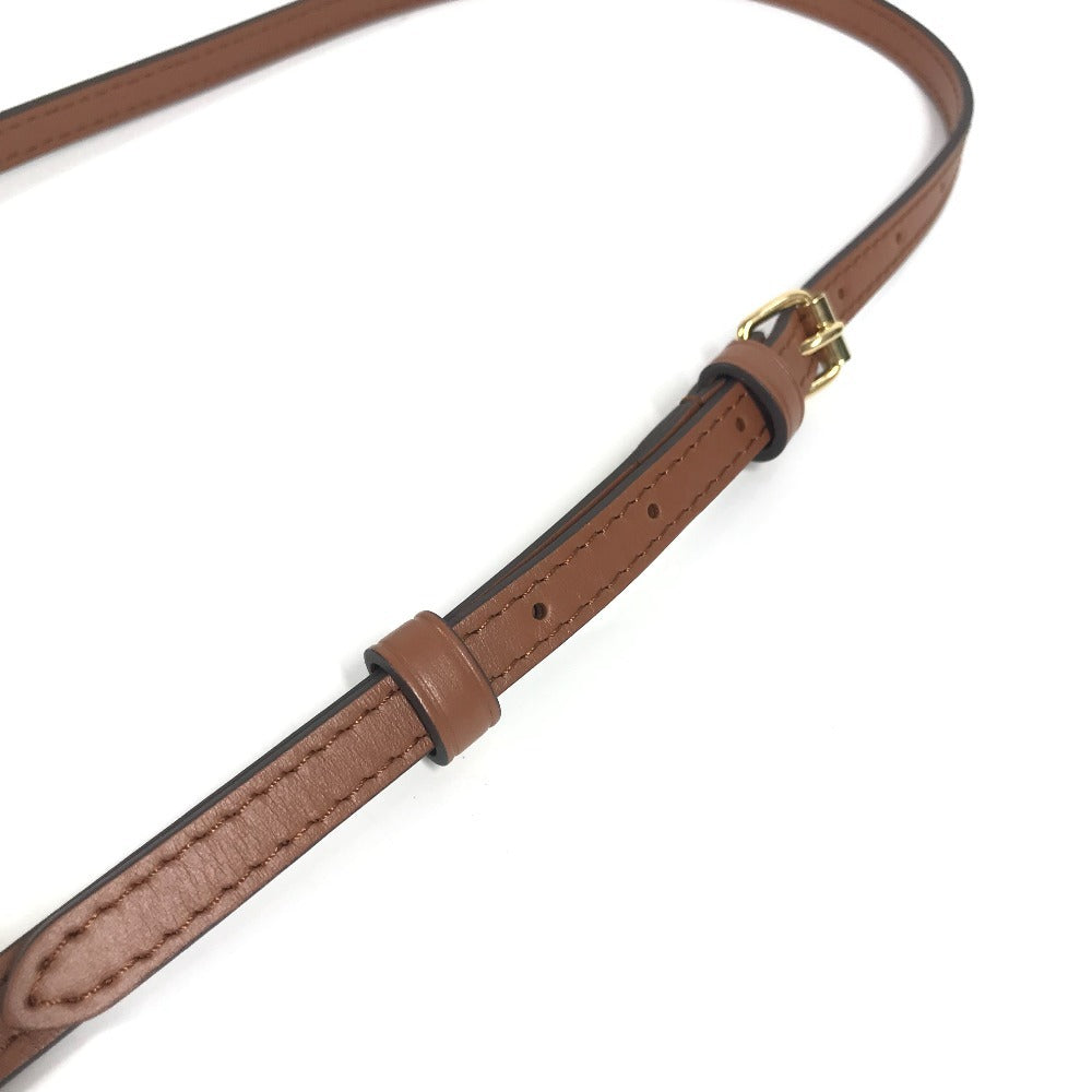 LOUIS VUITTON M81724 LV Garden Nano bucket Bags Crossbody 2WAY Bags Hand Bags Shoulder Bag Leather Gold/Brown Used