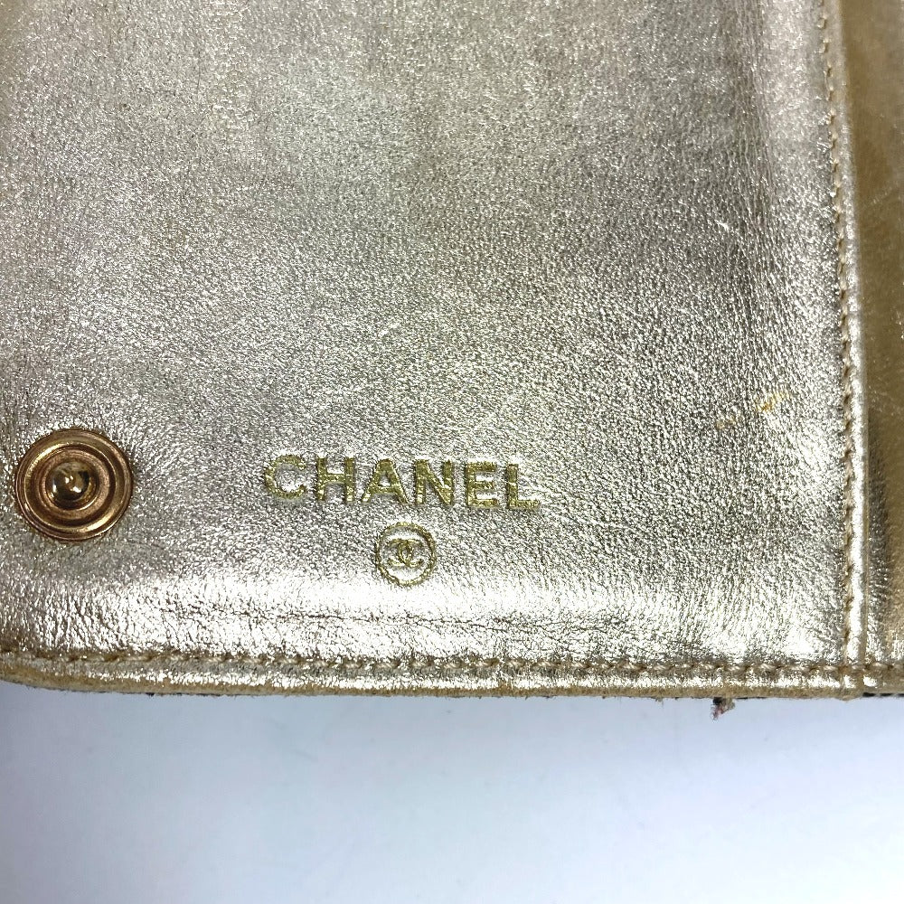 CHANEL A31900 スパークリングデニム CC ココマーク ロゴ ロングウォレット ラウンドファスナー 長財布 デニム レディース ブルー