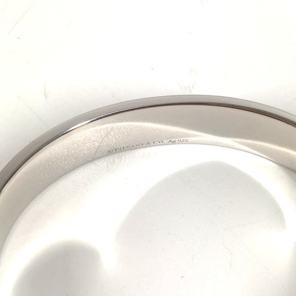 TIFFANY&Co. Diamond Diamond Return to Tiffany Narrow Cuff Bangle Accessory Bracelet Bangle AG925 Women's Silver