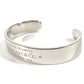 TIFFANY&Co. Diamond Diamond Return to Tiffany Narrow Cuff Bangle Accessory Bracelet Bangle AG925 Women's Silver