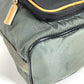 PRADA Triangle Logo Triangle Logo Plate Bag Mini Bag Pouch Drawstring Handbag Leather/Nylon Unisex Gray