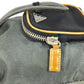 PRADA Triangle Logo Triangle Logo Plate Bag Mini Bag Pouch Drawstring Handbag Leather/Nylon Unisex Gray