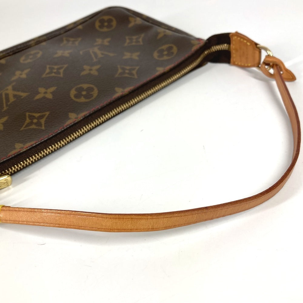 LOUIS VUITTON M95008 모노그램 체리 무라카미 타카시 체리 포셰트 액세서리 백 핸드백 파우치 백 액세서리 파우치 모노그램 체리 캔버스 여성용 브라운