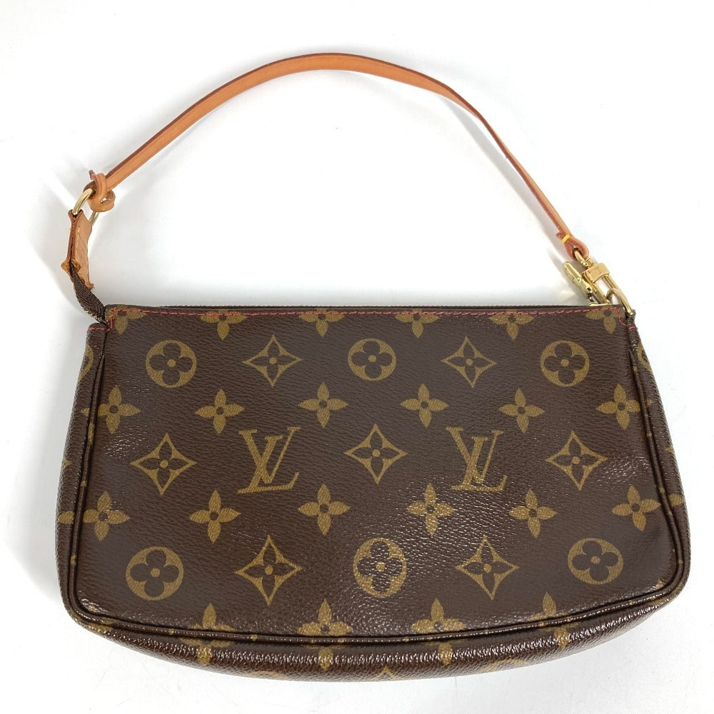LOUIS VUITTON M95008 모노그램 체리 무라카미 타카시 체리 포셰트 액세서리 백 핸드백 파우치 백 액세서리 파우치 모노그램 체리 캔버스 여성용 브라운