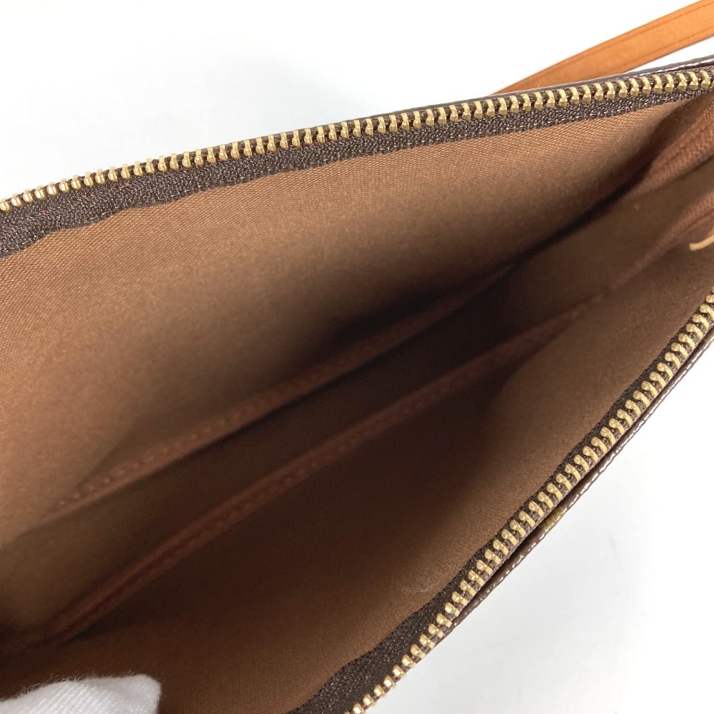 LOUIS VUITTON M95008 모노그램 체리 무라카미 타카시 체리 포셰트 액세서리 백 핸드백 파우치 백 액세서리 파우치 모노그램 체리 캔버스 여성용 브라운