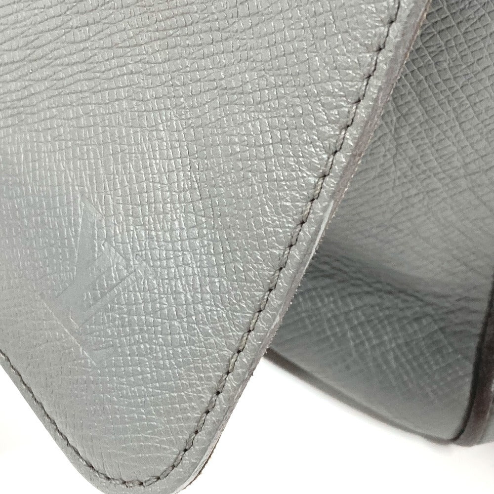 LOUIS VUITTON M32623 Taiga Roman MM Roman MM Bag Crossbody Flap Messenger Bag Shoulder Bag Taiga Leather Unisex Glacier Gray
