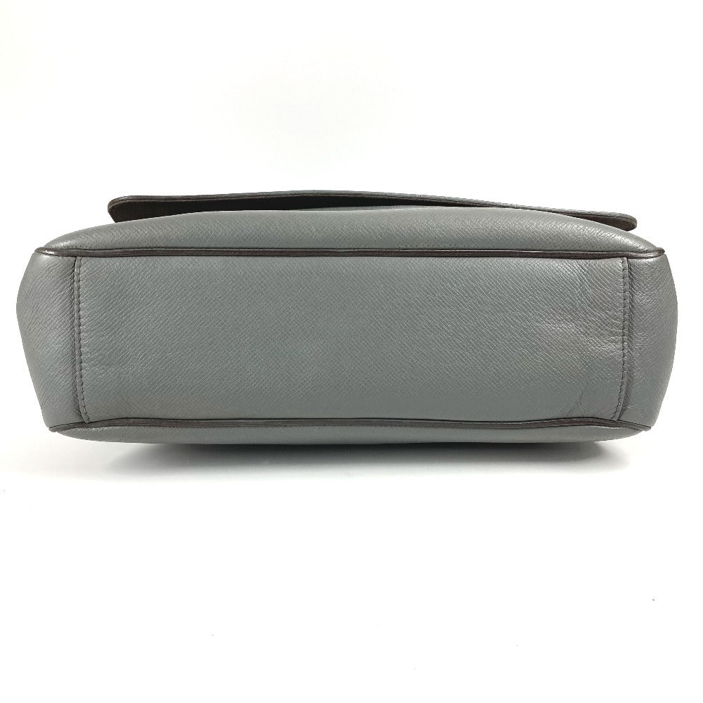 LOUIS VUITTON M32623 Taiga Roman MM Roman MM Bag Crossbody Flap Messenger Bag Shoulder Bag Taiga Leather Unisex Glacier Gray