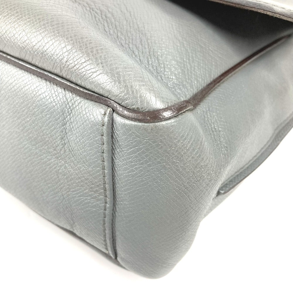 LOUIS VUITTON M32623 Taiga Roman MM Roman MM Bag Crossbody Flap Messenger Bag Shoulder Bag Taiga Leather Unisex Glacier Gray