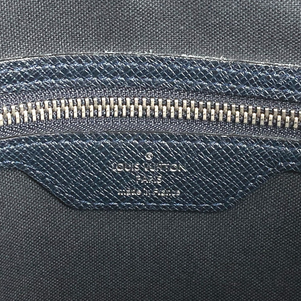 LOUIS VUITTON M32624 タイガ ロマンMM ロマン MM カバン 斜め掛け フラップ メッセンジャーバッグ ショルダーバッグ タイガレザー ユニセックス ボレアル ネイビー