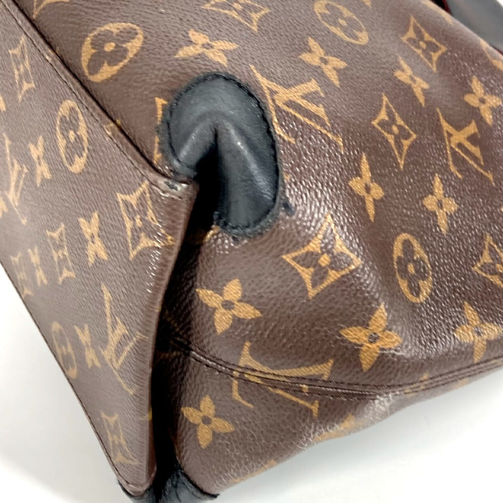 Louis vuitton m43154 monogram tuileries hobo beg bahu tote beg bahu beg monogram kanvas wanita noir coklat