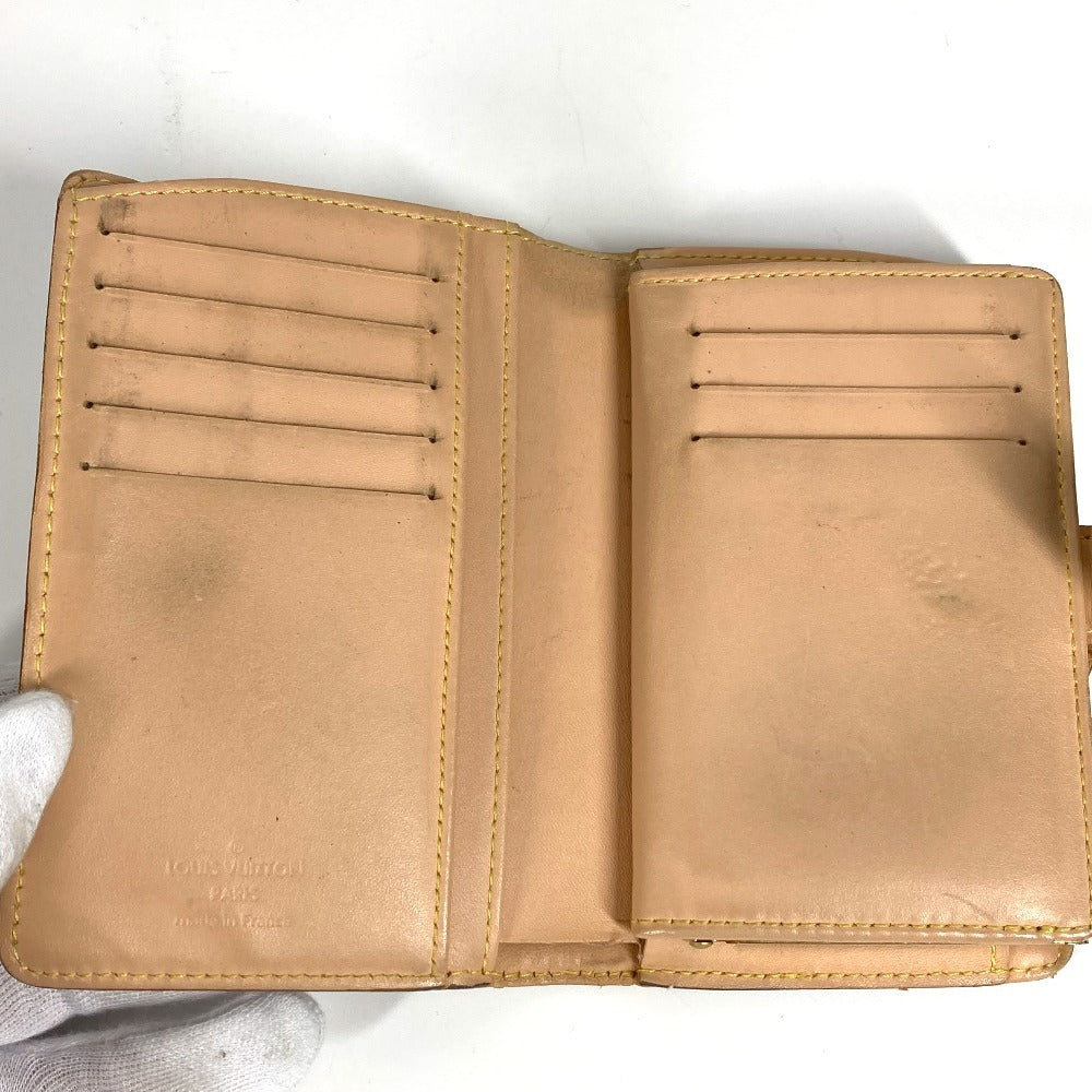 LOUIS VUITTON M92987 Monogram Multicolor Portefeuille Viennois Clasp Bifold Wallet Monogram Multicolor Canvas Women's Bronze White