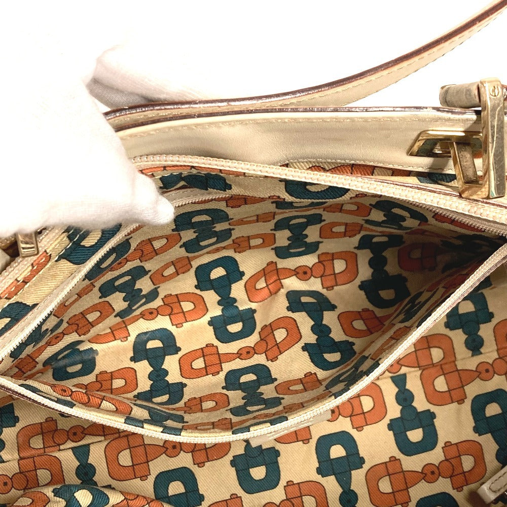 GUCCI 145993 GG Guccisima Logo Bag Tote Bag Shoulder Bag Shima Leather Unisex Off-White