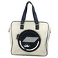 CHANEL Airline CC Coco Mark Logo Shoulder Bag Tote Bag Shoulder Bag Leather/Canvas Women's White