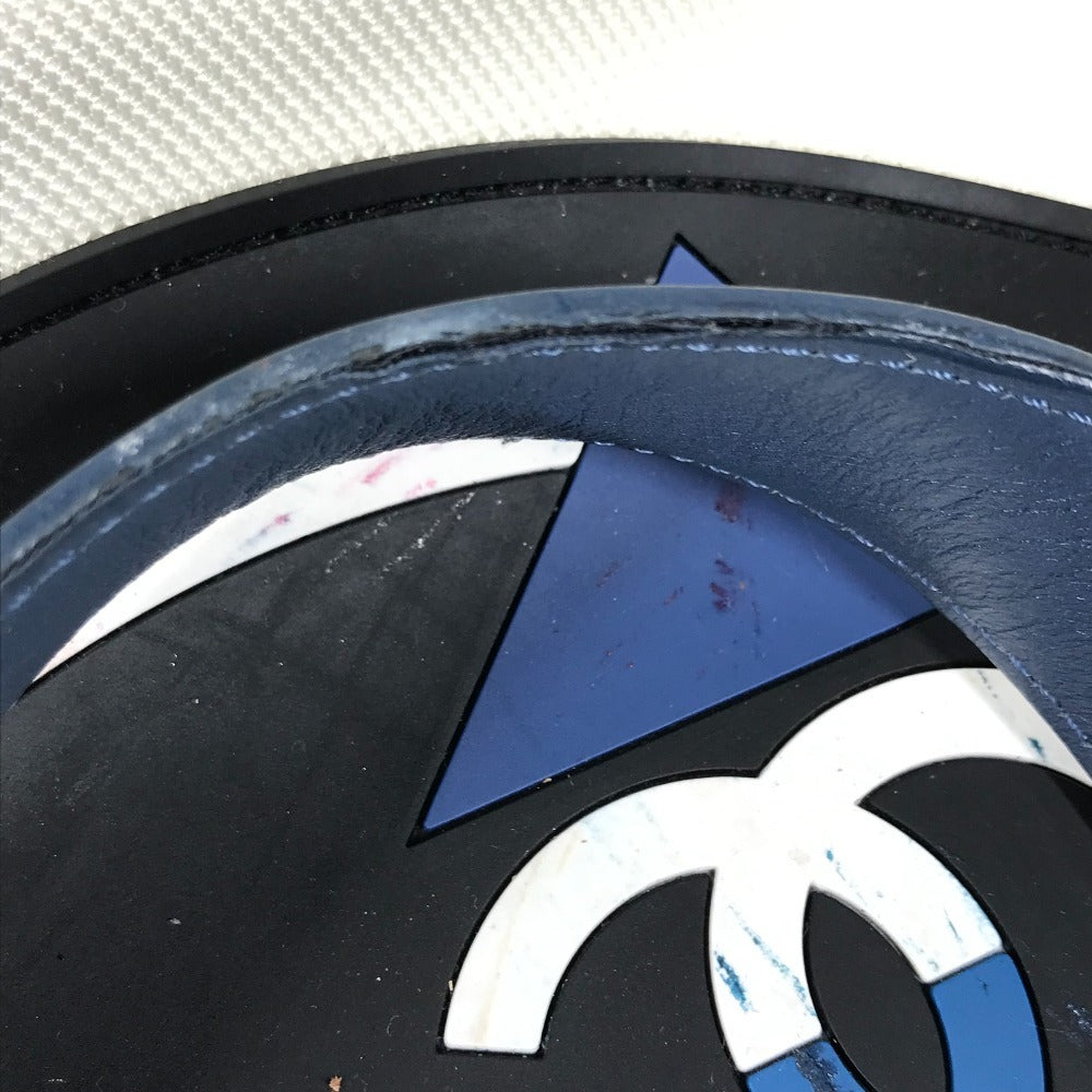 CHANEL Airline CC Coco Mark Logo Shoulder Bag Tote Bag Shoulder Bag Leather/Canvas Women's White