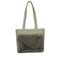 CHANEL logo Tote Bag Shoulder Bag Shoulder Bag rubber gray Used