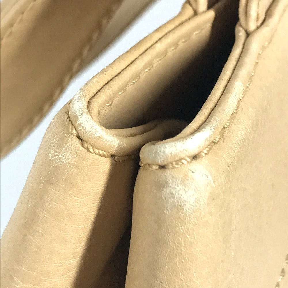 CHANEL ターンロック CC ココマーク カバン トートバッグ ハンドバッグ レザー レディース ベージュ