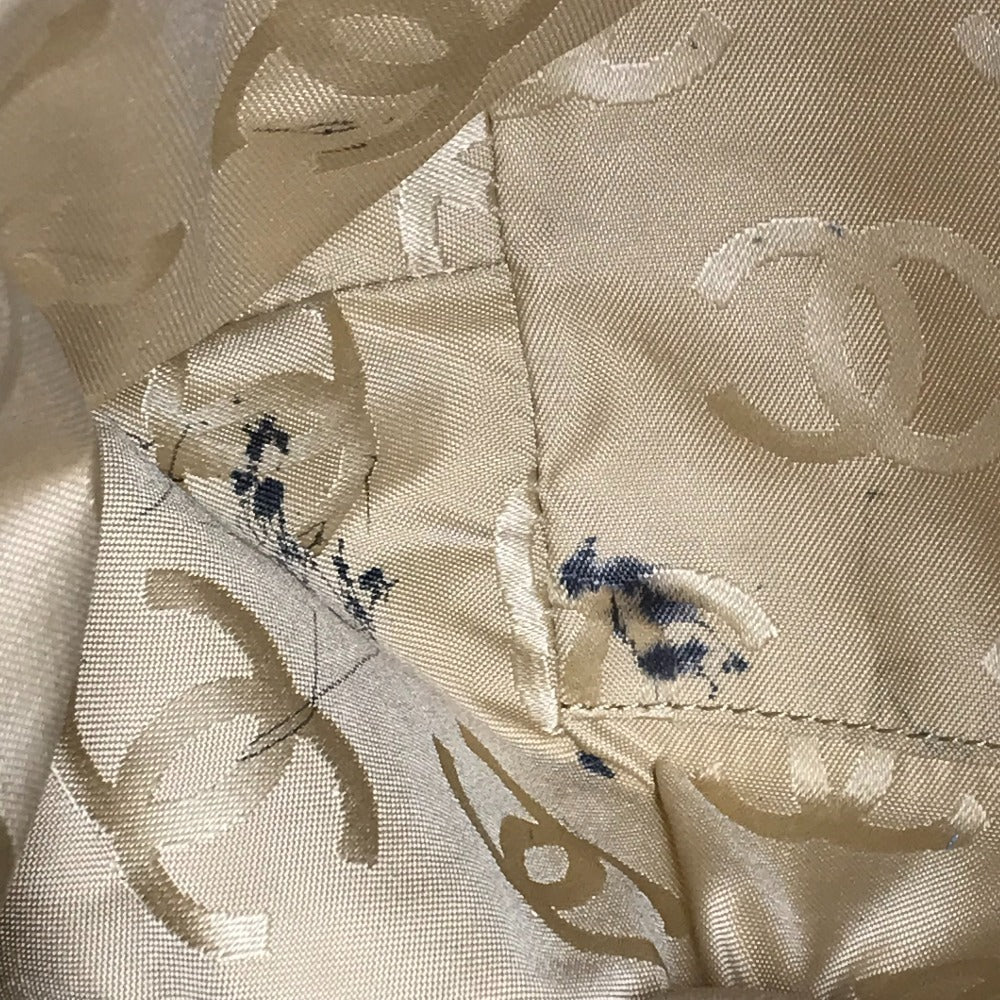 CHANEL ターンロック CC ココマーク カバン トートバッグ ハンドバッグ レザー レディース ベージュ