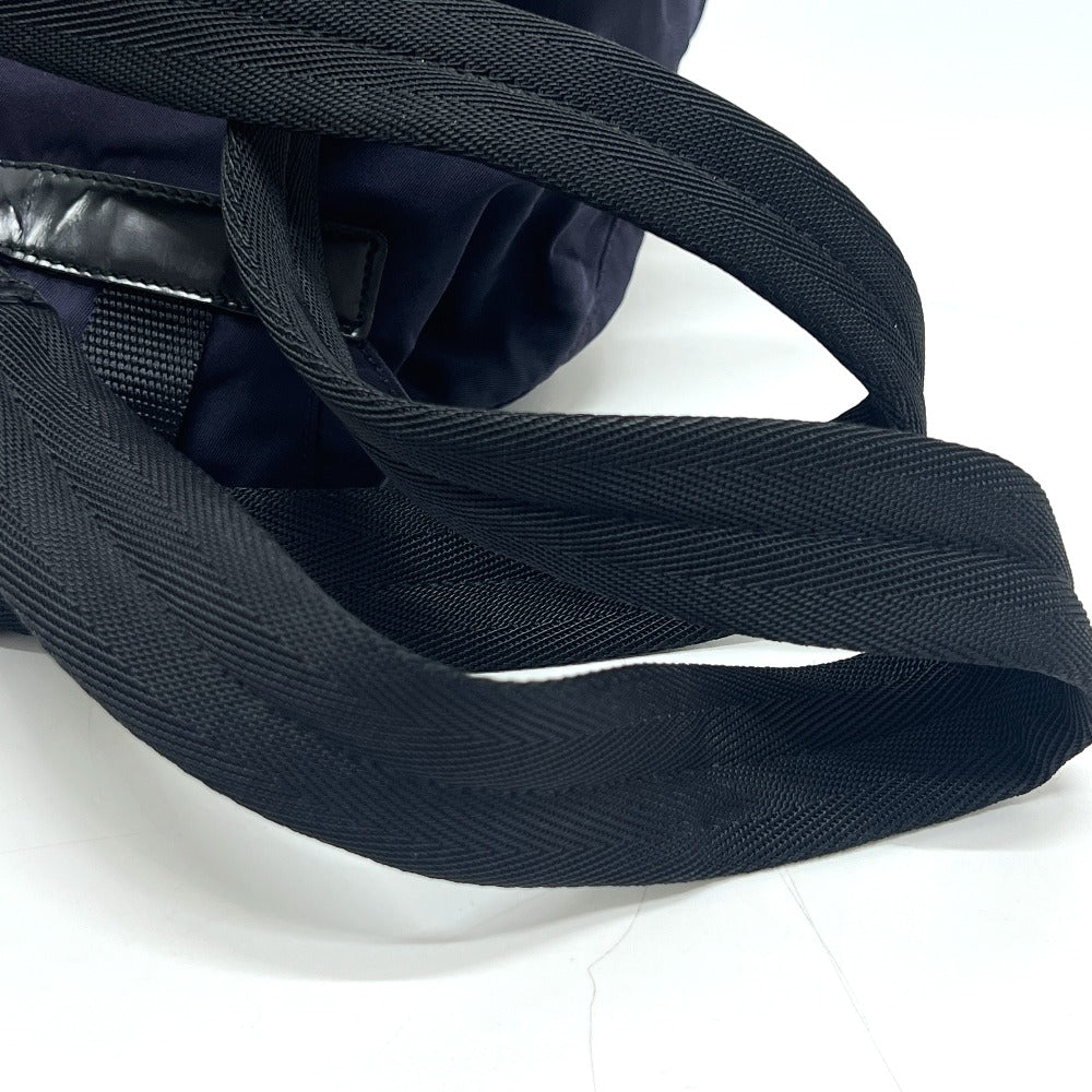 PRADA B6677 VELA トライアングルロゴ 三角ロゴ プレート カバン バックパック リュックサック ナイロン ユニセックス PRUGNA パープル系