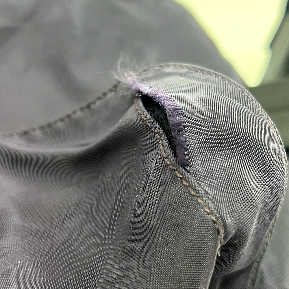 PRADA B6677 VELA トライアングルロゴ 三角ロゴ プレート カバン バックパック リュックサック ナイロン ユニセックス PRUGNA パープル系