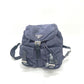 PRADA B6677 VELA triangle logo triangle logo plate bag backpack Backpack Nylon / Leather PRUGNA Purple Based Used