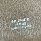 HERMES バイカラー ジプシエール34 ジプシエール 34 カバン 斜め掛け フラップ ショルダーバッグ トリヨンクレマンス ユニセックス エトゥープ/ゴールド グレー×ブラウン