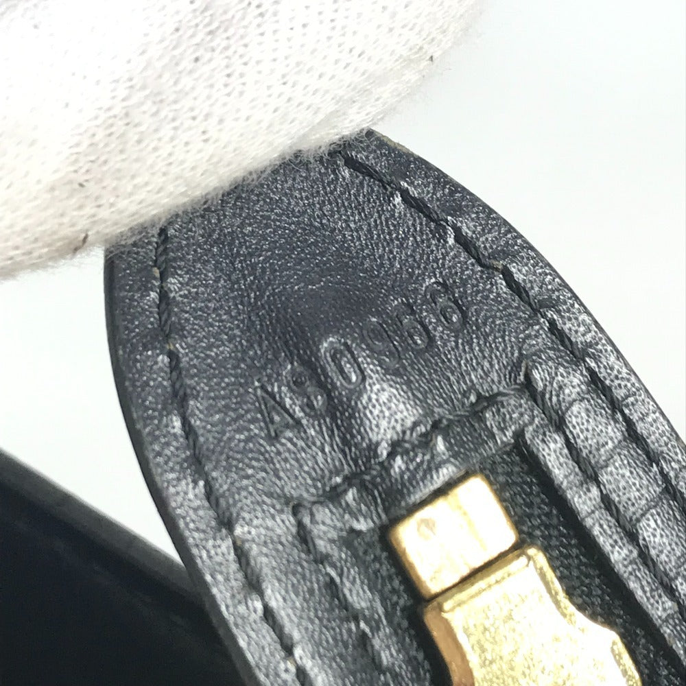 LOUIS VUITTON M52262 エピ サンジャックショッピング 肩掛け トートバッグ ショルダーバッグ エピレザー レディース ノワール ブラック